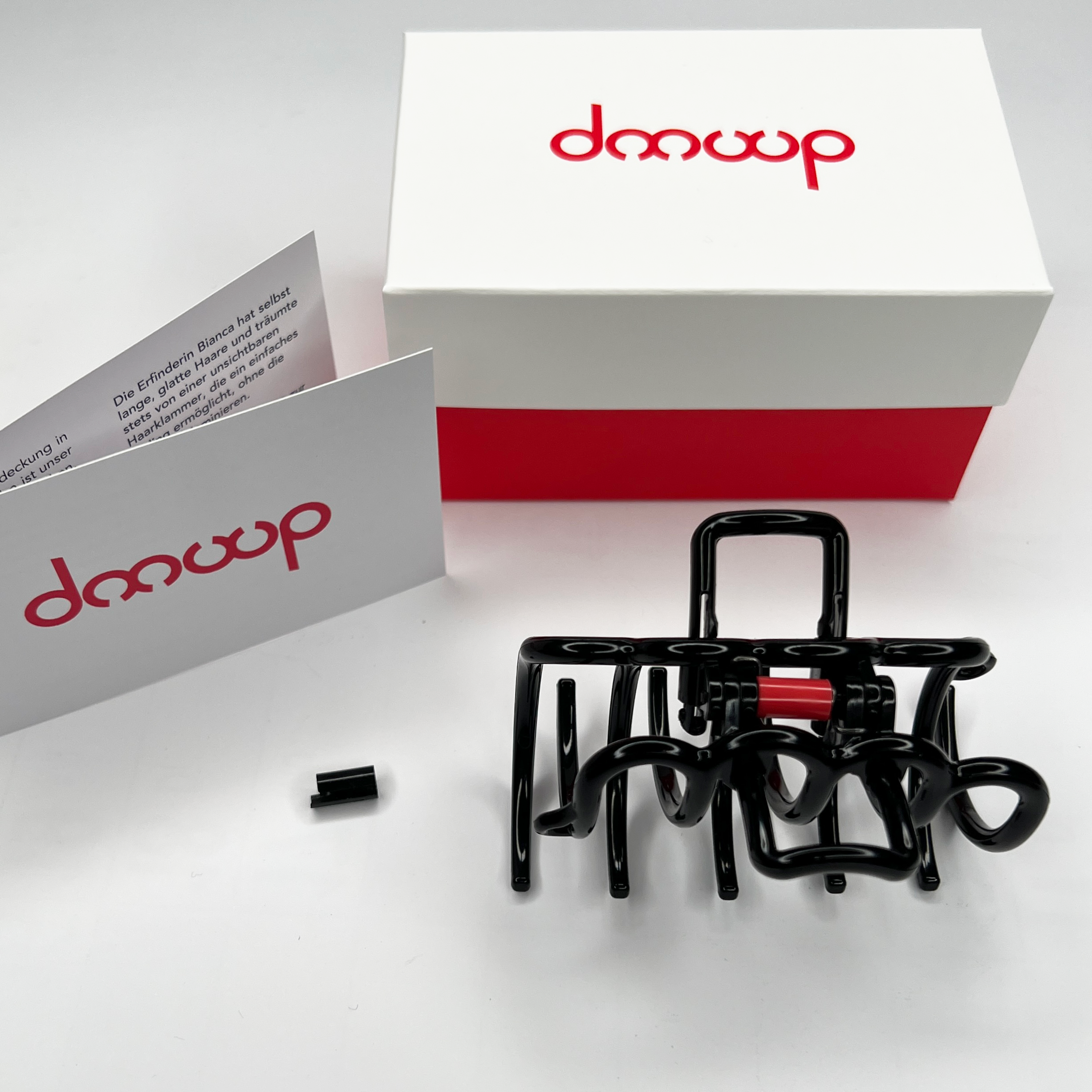 leichte haarklammer dezent fast unsichtbar im haar