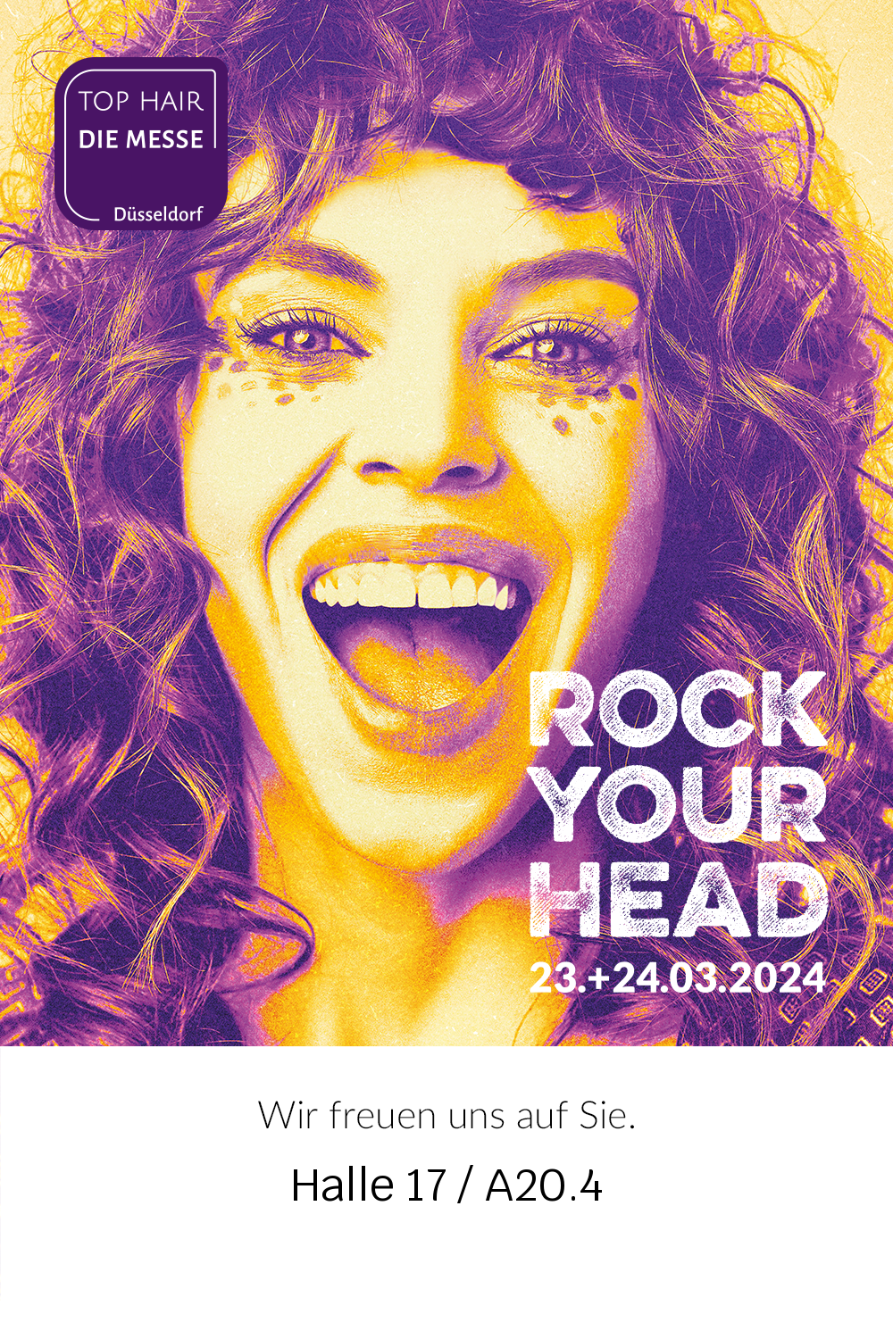 Wir sind mit dabei auf der Top Hair in Düsseldorf – Rock your head mit doouup®!