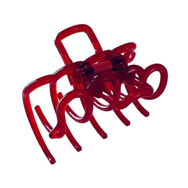 doouup® - Cherry Kiss – leichte Haarklammer für feines Haar, die nicht drückt