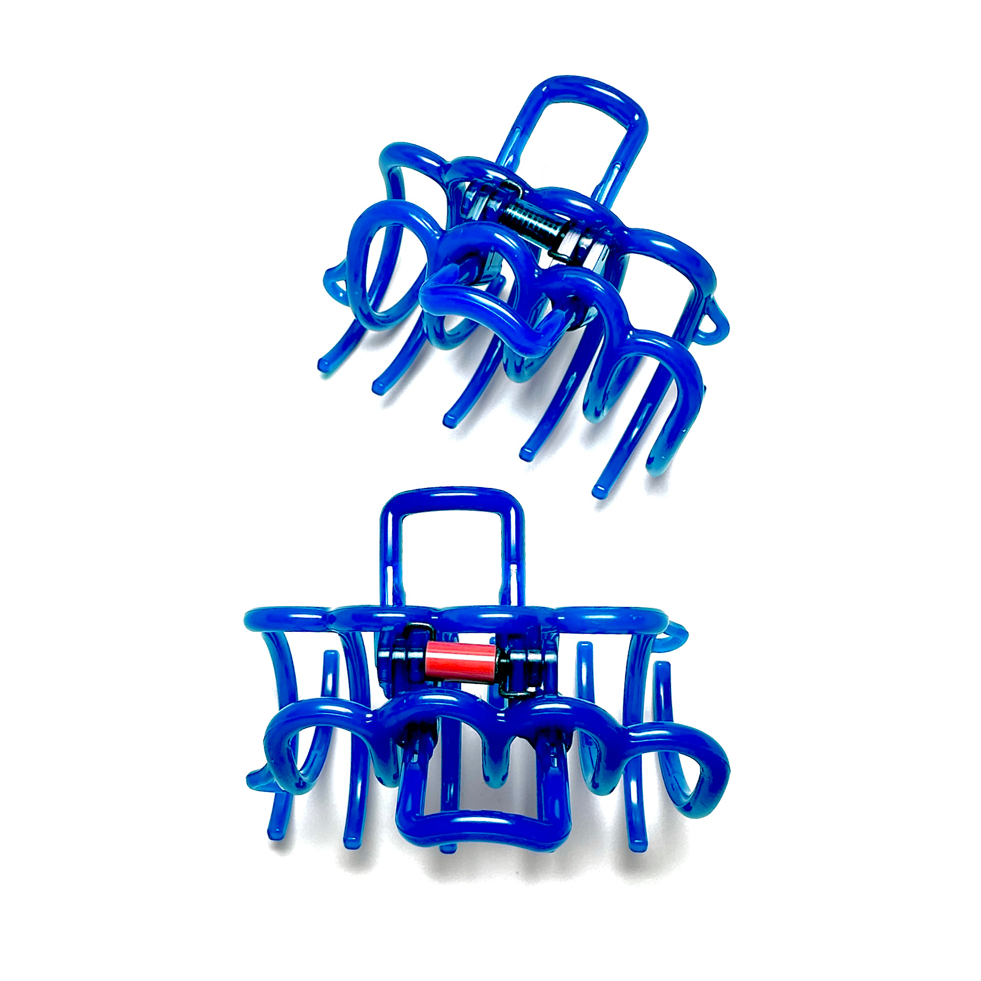 doouup Denim Blue – Haarklammer für Joggen & Training