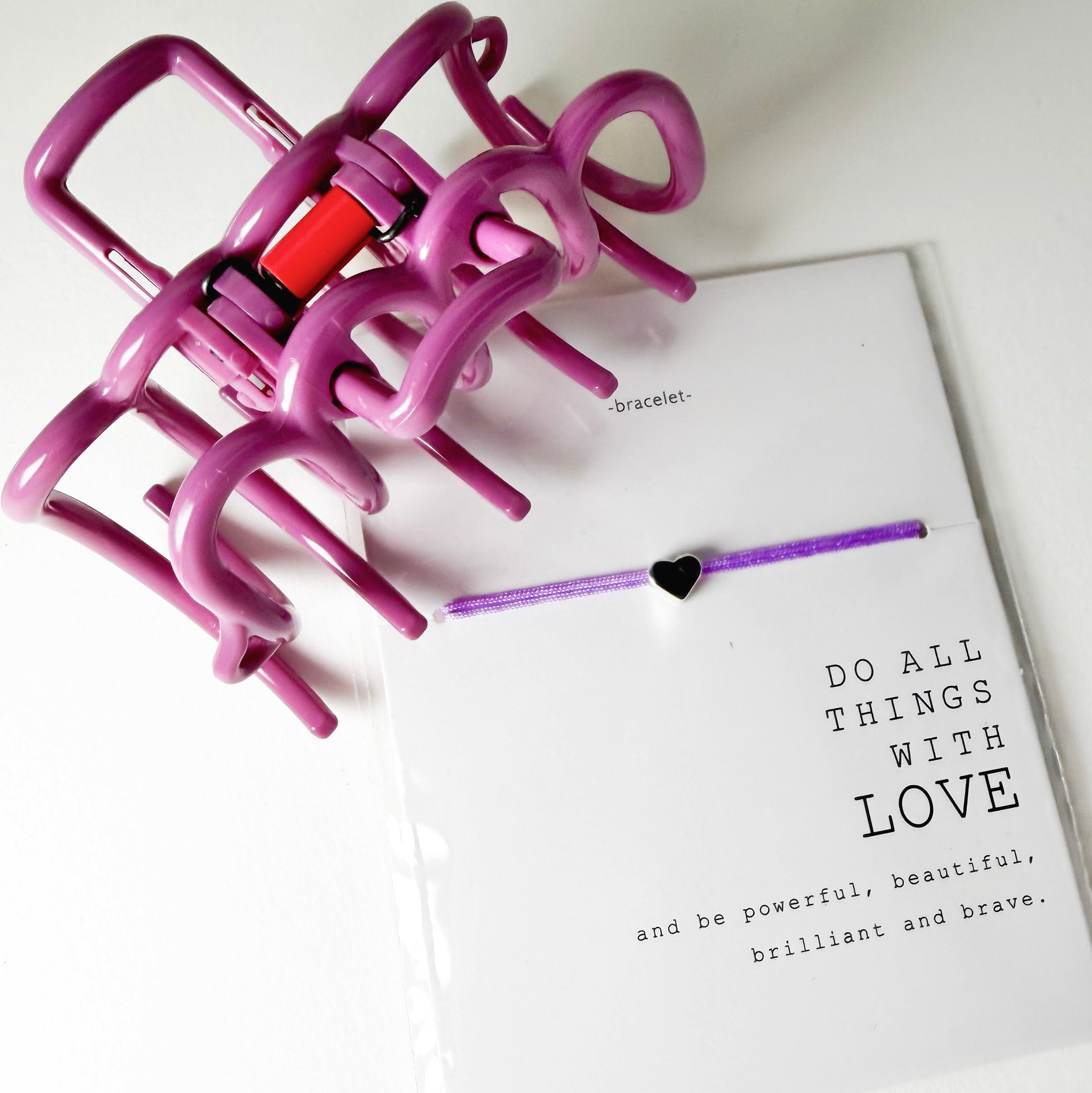 doouup® - Lila Loop Geschenk-Set