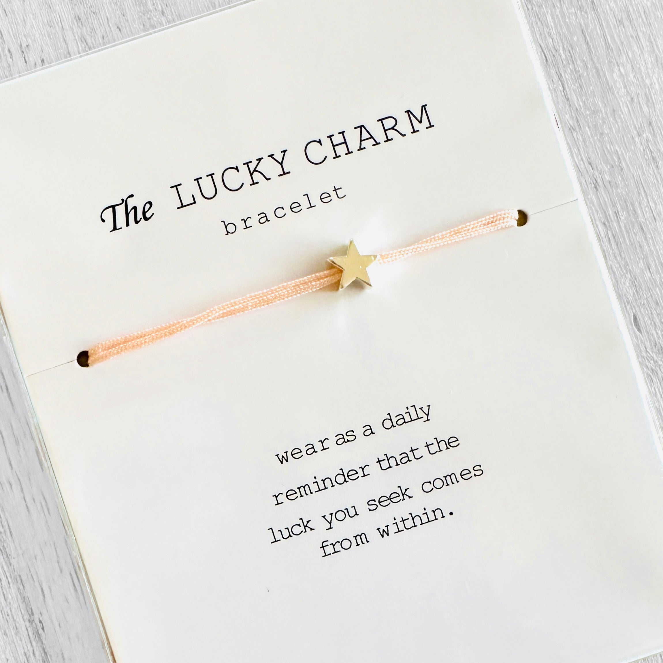 Lucky Charm Armband