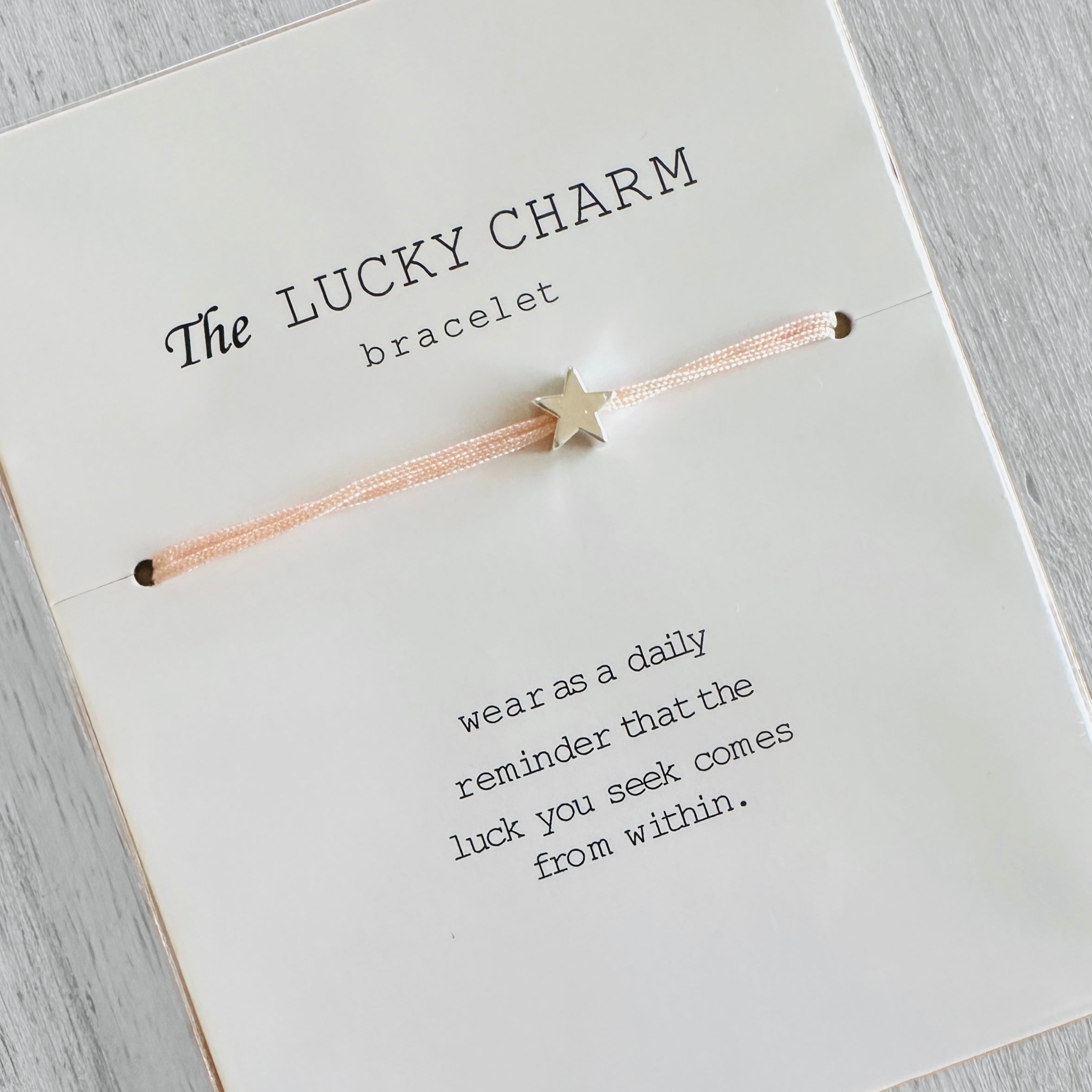 Lucky Charm Armband